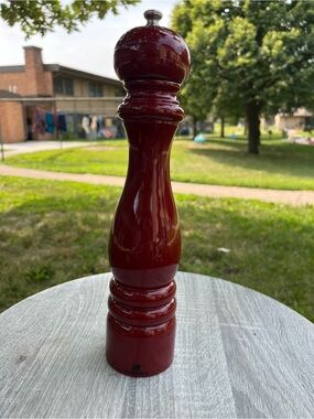 Peugeot Glossy Deep Red Pepper Mill 12”